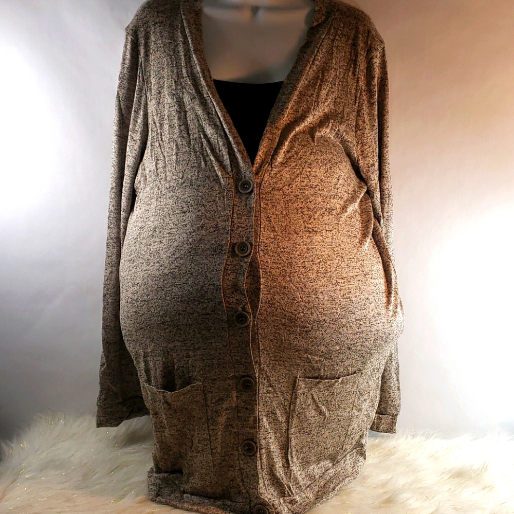 Pink Blush Maternity Cardigan